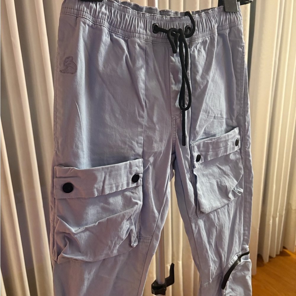 Men's Light Blue Cargo Pants